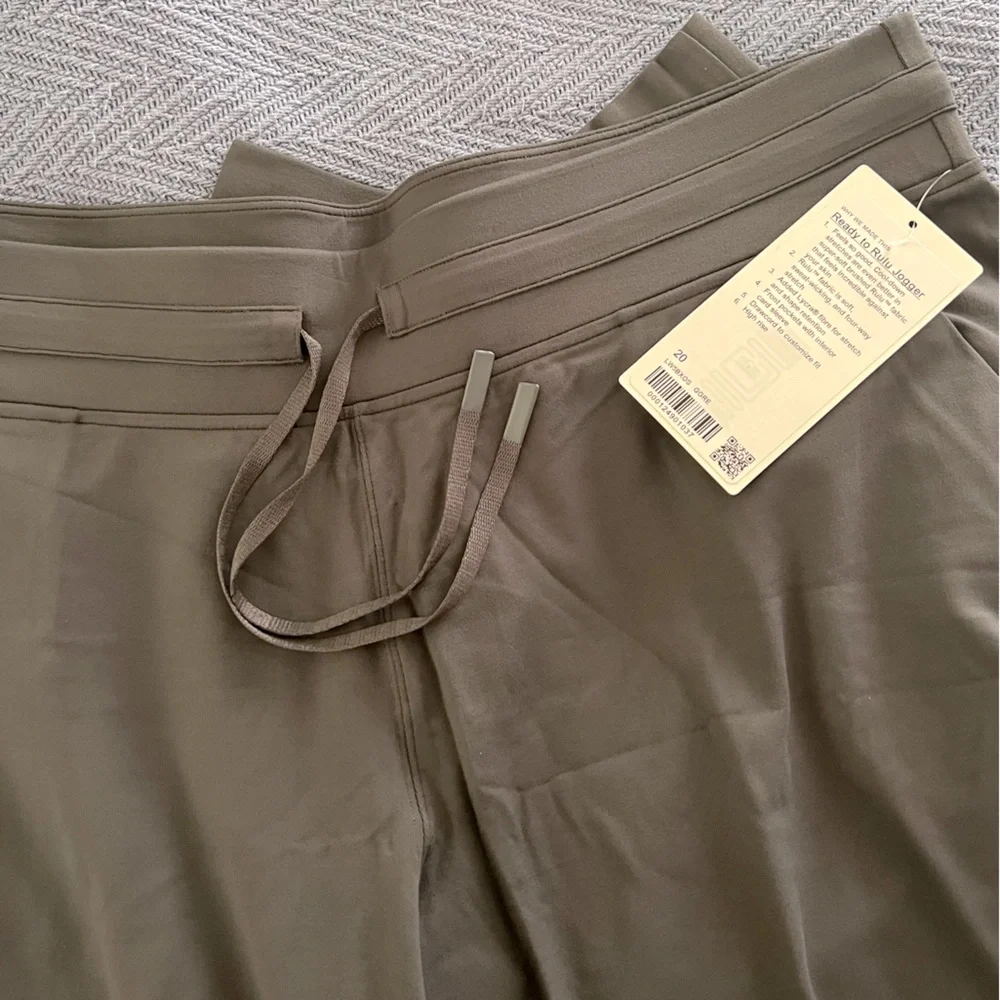 NWT Lululemon Ready to Rulu joggers graphite grey sz20 - Picture 2 of 8